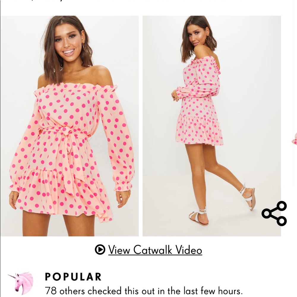 Polka dot dress
